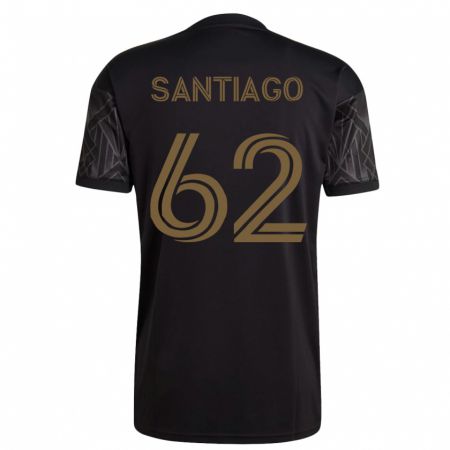 Kandiny Herren Joshua Santiago #62 Schwarz Heimtrikot Trikot 2023/24 T-Shirt