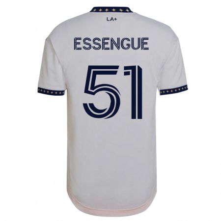 Kandiny Herren Ascel Essengue #51 Weiß Heimtrikot Trikot 2023/24 T-Shirt
