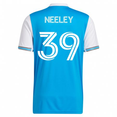 Kandiny Herren Jack Neeley #39 Blau Heimtrikot Trikot 2023/24 T-Shirt