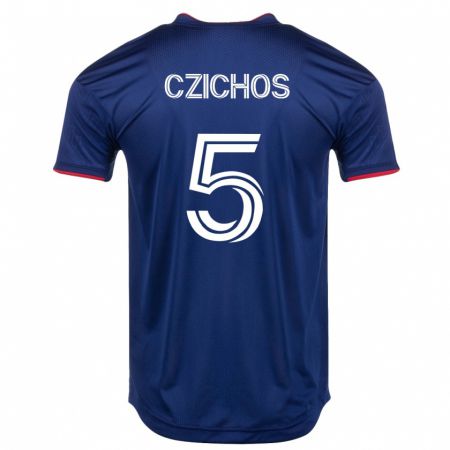 Kandiny Herren Rafael Czichos #5 Marine Heimtrikot Trikot 2023/24 T-Shirt