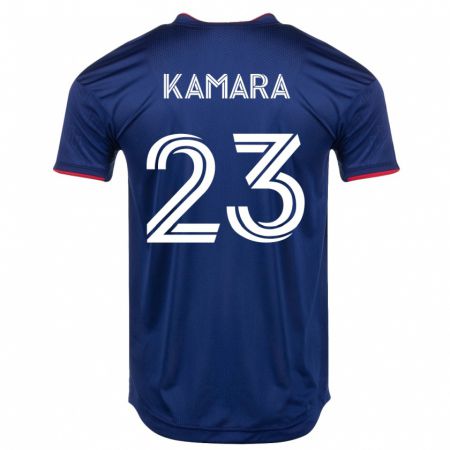 Kandiny Herren Kei Kamara #23 Marine Heimtrikot Trikot 2023/24 T-Shirt