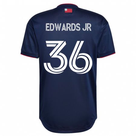 Kandiny Herren Earl Edwards Jr. #36 Marine Heimtrikot Trikot 2023/24 T-Shirt