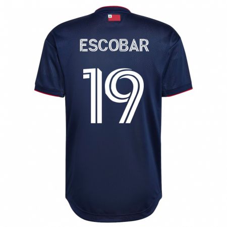 Kandiny Herren Olger Escobar #19 Marine Heimtrikot Trikot 2023/24 T-Shirt