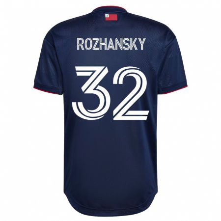 Kandiny Herren Jake Rozhansky #32 Marine Heimtrikot Trikot 2023/24 T-Shirt