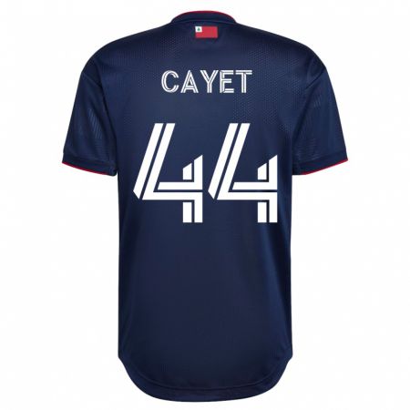 Kandiny Herren Pierre Cayet #44 Marine Heimtrikot Trikot 2023/24 T-Shirt
