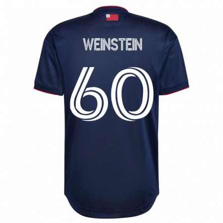 Kandiny Herren Max Weinstein #60 Marine Heimtrikot Trikot 2023/24 T-Shirt