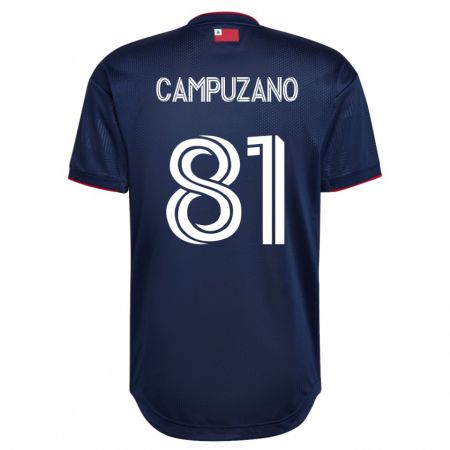 Kandiny Herren Nico Campuzano #81 Marine Heimtrikot Trikot 2023/24 T-Shirt
