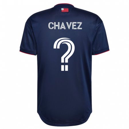 Kandiny Herren Gabriel Chávez #0 Marine Heimtrikot Trikot 2023/24 T-Shirt