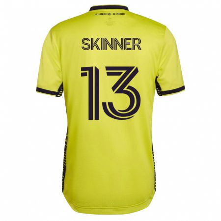 Kandiny Herren Joey Skinner #13 Gelb Heimtrikot Trikot 2023/24 T-Shirt