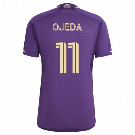 Kandiny Herren Martín Ojeda #11 Violett Heimtrikot Trikot 2023/24 T-Shirt