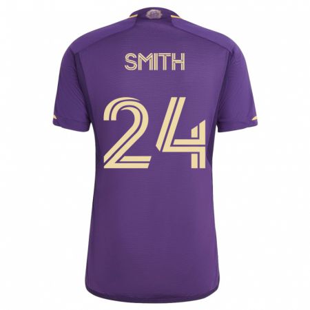 Kandiny Herren Kyle Smith #24 Violett Heimtrikot Trikot 2023/24 T-Shirt