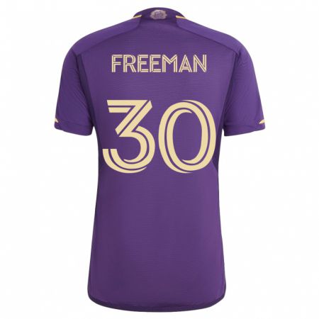 Kandiny Herren Alex Freeman #30 Violett Heimtrikot Trikot 2023/24 T-Shirt