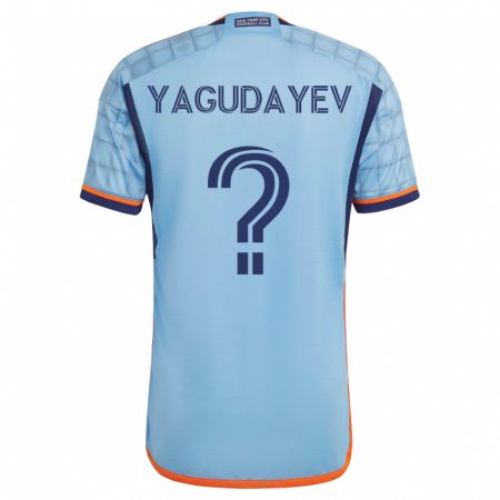 Kandiny Herren Alexander Yagudayev #0 Blau Heimtrikot Trikot 2023/24 T-Shirt