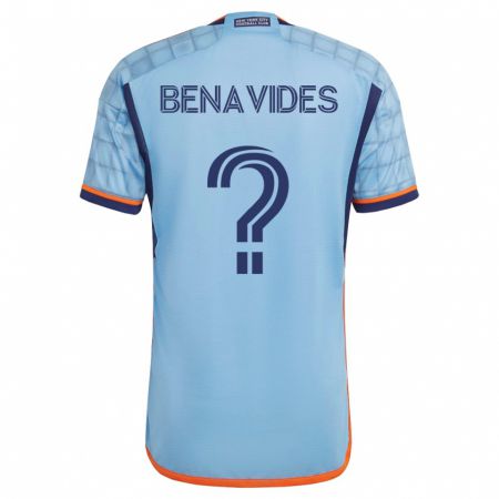 Kandiny Herren Matthew Benavides #0 Blau Heimtrikot Trikot 2023/24 T-Shirt