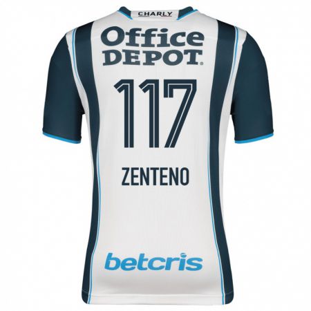 Kandiny Herren Gustavo Zenteno #117 Marine Heimtrikot Trikot 2023/24 T-Shirt