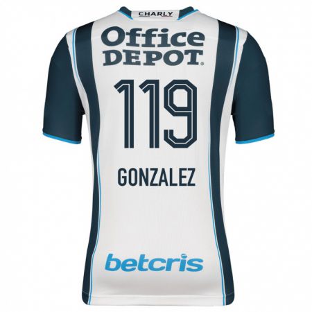 Kandiny Herren Juan González #119 Marine Heimtrikot Trikot 2023/24 T-Shirt
