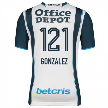 Kandiny Herren Cristian González #121 Marine Heimtrikot Trikot 2023/24 T-Shirt