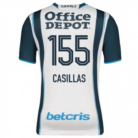 Kandiny Herren Johan Casillas #155 Marine Heimtrikot Trikot 2023/24 T-Shirt