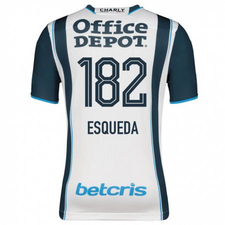 Kandiny Herren Diego Esqueda #182 Marine Heimtrikot Trikot 2023/24 T-Shirt