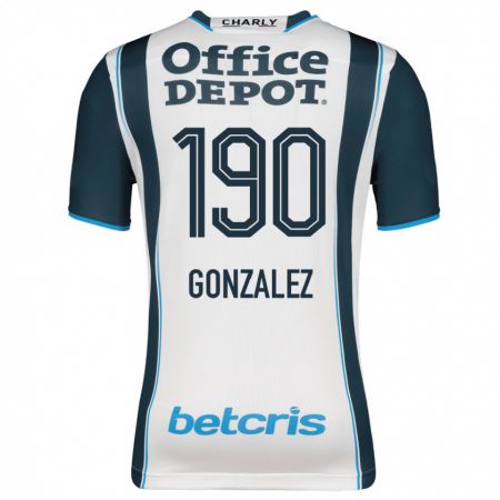 Kandiny Herren Owen González #190 Marine Heimtrikot Trikot 2023/24 T-Shirt