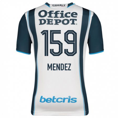 Kandiny Herren Daniel Méndez #159 Marine Heimtrikot Trikot 2023/24 T-Shirt