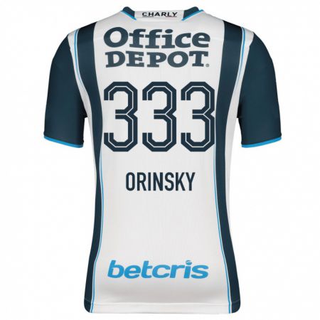 Kandiny Herren Edson Orinsky #333 Marine Heimtrikot Trikot 2023/24 T-Shirt