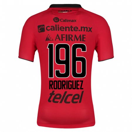 Kandiny Herren Prince Rodríguez #196 Rot Heimtrikot Trikot 2023/24 T-Shirt
