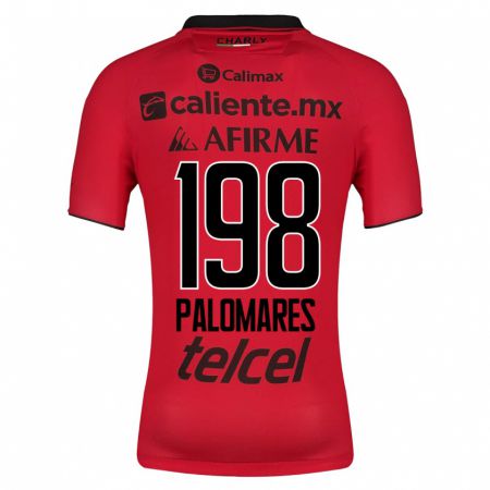 Kandiny Herren Ramón Palomares #198 Rot Heimtrikot Trikot 2023/24 T-Shirt