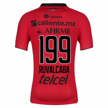 Kandiny Herren Ignacio Ruvalcaba #199 Rot Heimtrikot Trikot 2023/24 T-Shirt