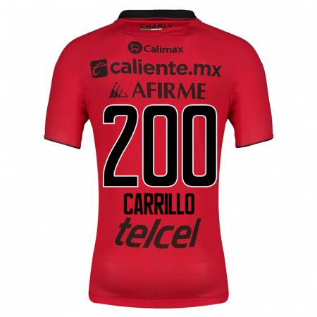 Kandiny Herren Manuel Carrillo #200 Rot Heimtrikot Trikot 2023/24 T-Shirt