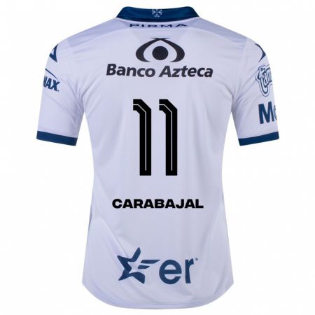 Kandiny Herren Gabriel Carabajal #11 Weiß Heimtrikot Trikot 2023/24 T-Shirt