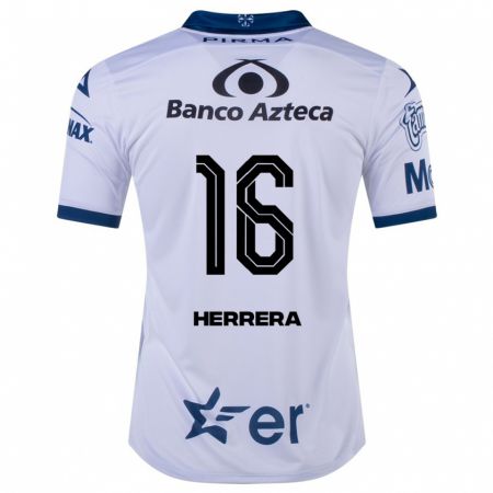 Kandiny Herren Alberto Herrera #16 Weiß Heimtrikot Trikot 2023/24 T-Shirt