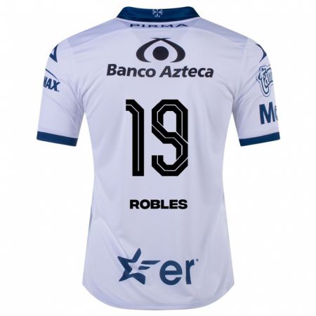 Kandiny Herren Ángel Robles #19 Weiß Heimtrikot Trikot 2023/24 T-Shirt