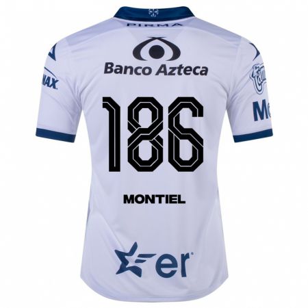 Kandiny Herren Santiago Montiel #186 Weiß Heimtrikot Trikot 2023/24 T-Shirt
