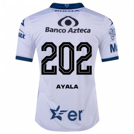 Kandiny Herren Diego Ayala #202 Weiß Heimtrikot Trikot 2023/24 T-Shirt