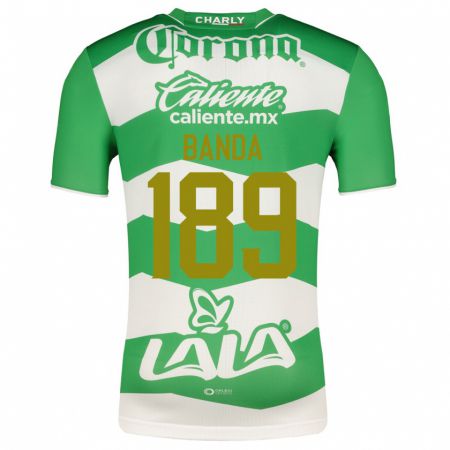 Kandiny Herren Iker Banda #189 Grün Heimtrikot Trikot 2023/24 T-Shirt