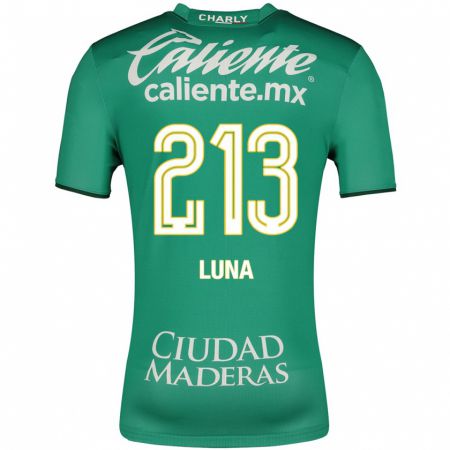 Kandiny Herren Diego Luna #213 Grün Heimtrikot Trikot 2023/24 T-Shirt