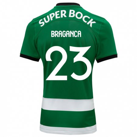 Kandiny Herren Daniel Bragança #23 Grün Heimtrikot Trikot 2023/24 T-Shirt