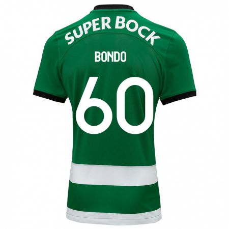 Kandiny Herren Pedro Bondo #60 Grün Heimtrikot Trikot 2023/24 T-Shirt