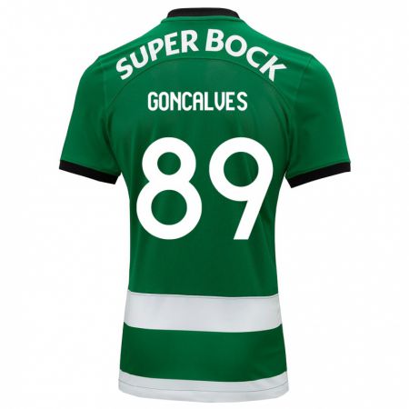 Kandiny Herren André Gonçalves #89 Grün Heimtrikot Trikot 2023/24 T-Shirt