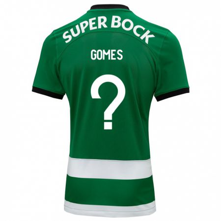 Kandiny Herren Luís Gomes #0 Grün Heimtrikot Trikot 2023/24 T-Shirt