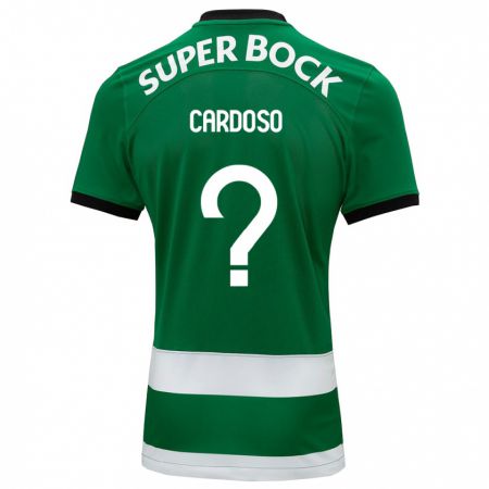 Kandiny Herren Diogo Cardoso #0 Grün Heimtrikot Trikot 2023/24 T-Shirt