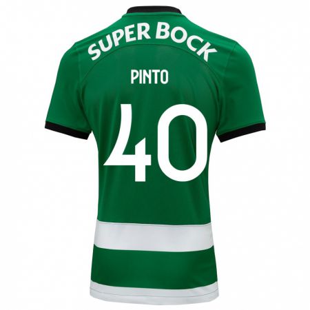 Kandiny Herren Rita Pinto De Almeida #40 Grün Heimtrikot Trikot 2023/24 T-Shirt