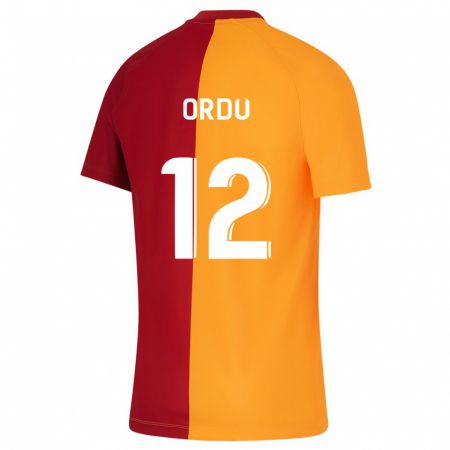 Kandiny Herren Atakan Ordu #12 Orangefarben Heimtrikot Trikot 2023/24 T-Shirt