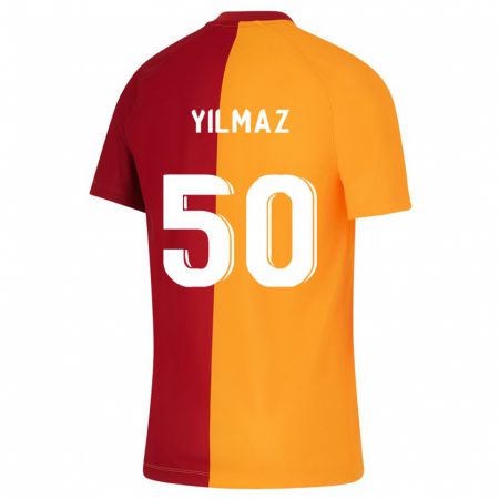 Kandiny Herren Jankat Yılmaz #50 Orangefarben Heimtrikot Trikot 2023/24 T-Shirt