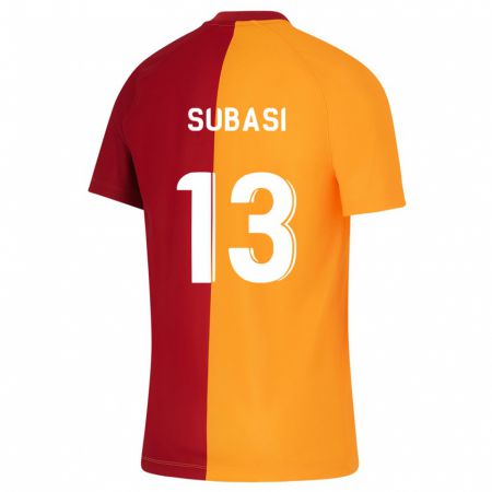 Kandiny Herren Kadir Subasi #13 Orangefarben Heimtrikot Trikot 2023/24 T-Shirt