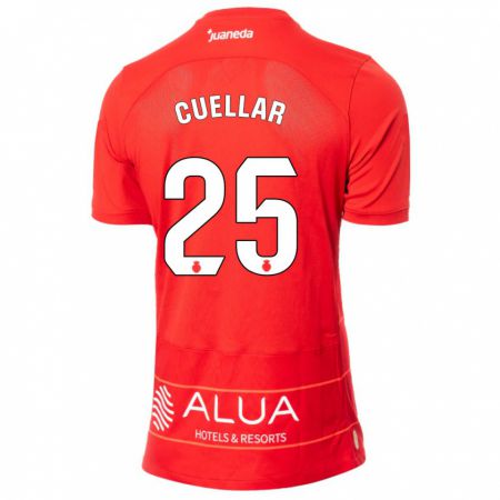 Kandiny Herren Iván Cuéllar #25 Rot Heimtrikot Trikot 2023/24 T-Shirt