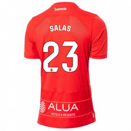 Kandiny Herren Jan Salas #23 Rot Heimtrikot Trikot 2023/24 T-Shirt