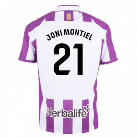 Kandiny Herren Joni Montiel #21 Lila Heimtrikot Trikot 2023/24 T-Shirt