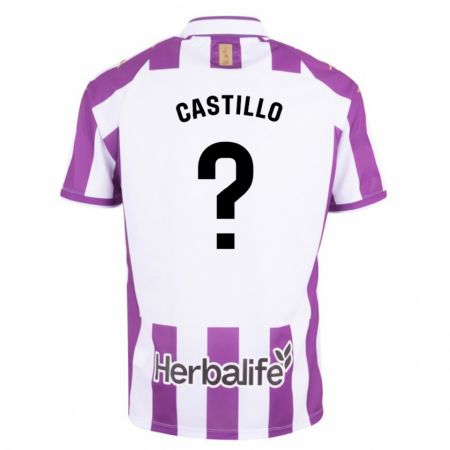 Kandiny Herren Gonzalo Castillo #0 Lila Heimtrikot Trikot 2023/24 T-Shirt